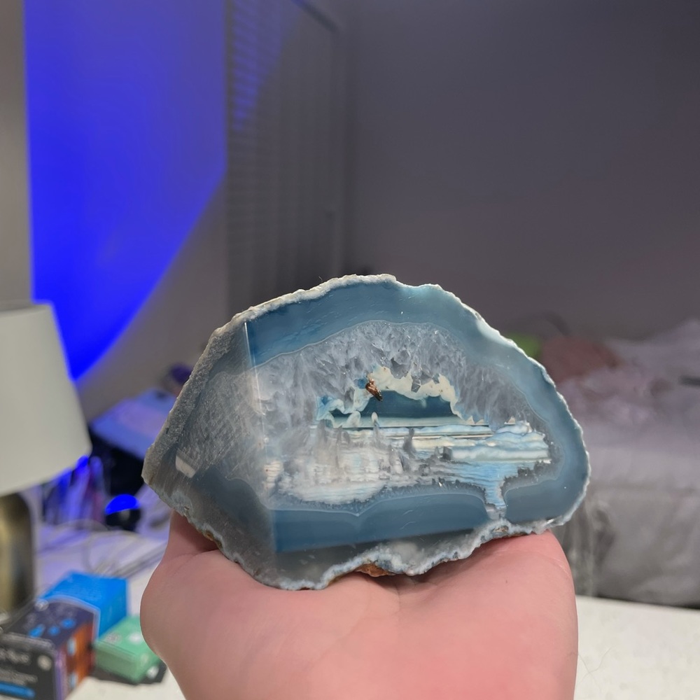 Large Cut Agate Stone